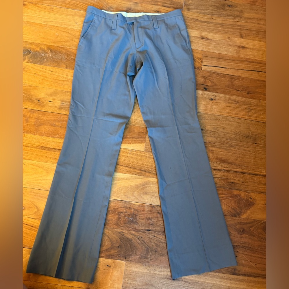 Gorgeous J Lindeberg Stockholm grey wool pants, size 52 euro (35-36 Men's US)